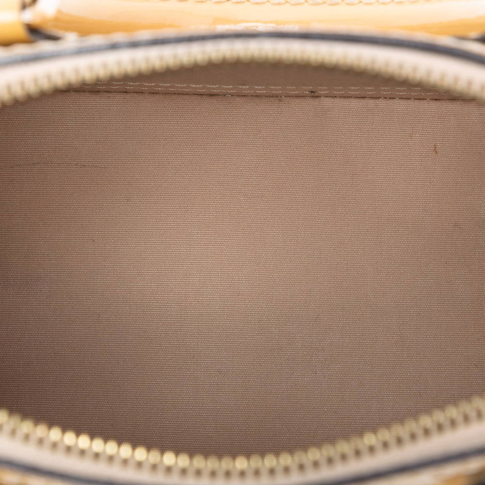 Pre-Loved Louis Vuitton Monogram Vernis Alma BB - Picture 4 of 7